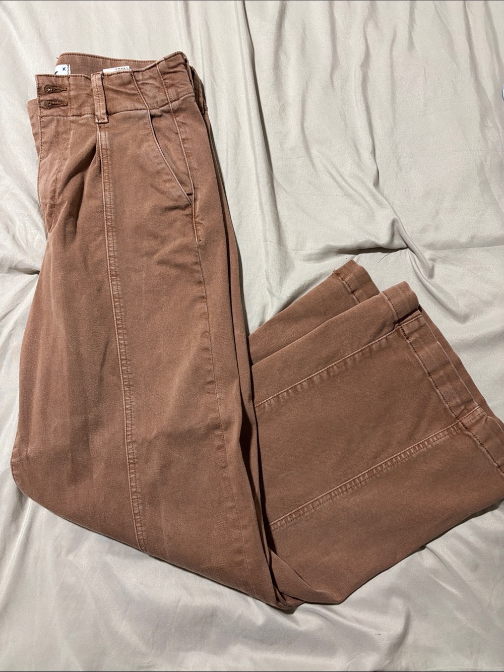 PAIGE Men's Rust Brown Chino Pants